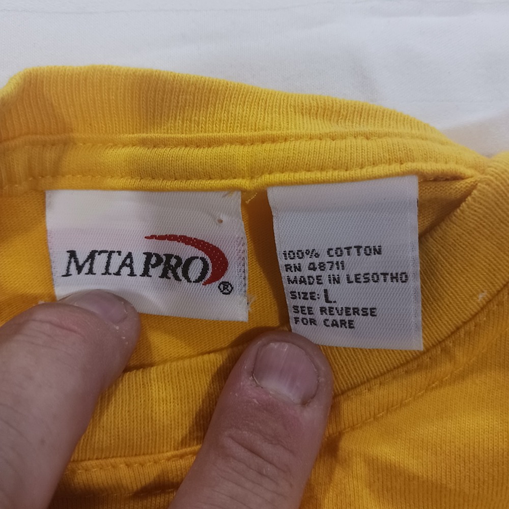 Vintage 2004 The Price Is Right Shirt Mens Large Yellow TV Game Show Promo Tee - Picture 5 of 7
